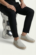 CITY SUEDE LOAFER - IVORY