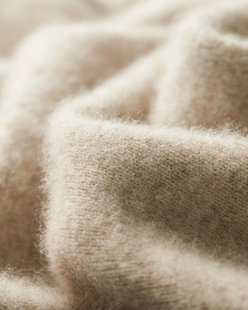 EXTRA FINE CASHMERE ZIP RELAXED SET