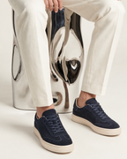 LUCIEN SUEDE TRAINER - NAVY