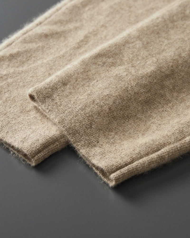 EXTRA FINE CASHMERE ZIP RELAXED SET