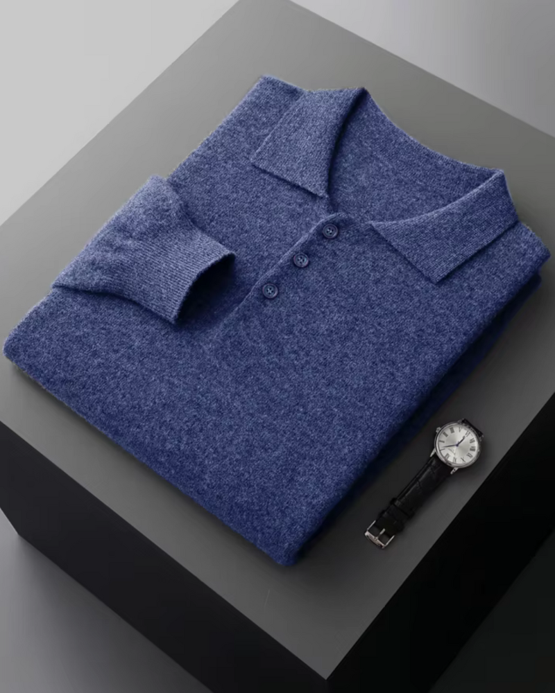 MERINO CLASSIC POLO KNIT