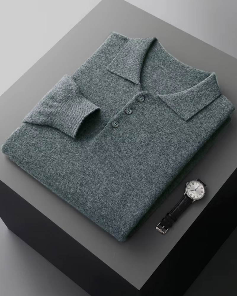 MERINO CLASSIC POLO KNIT