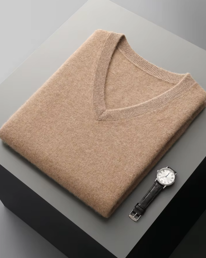 MERINO V-NECK CLASSIC VEST
