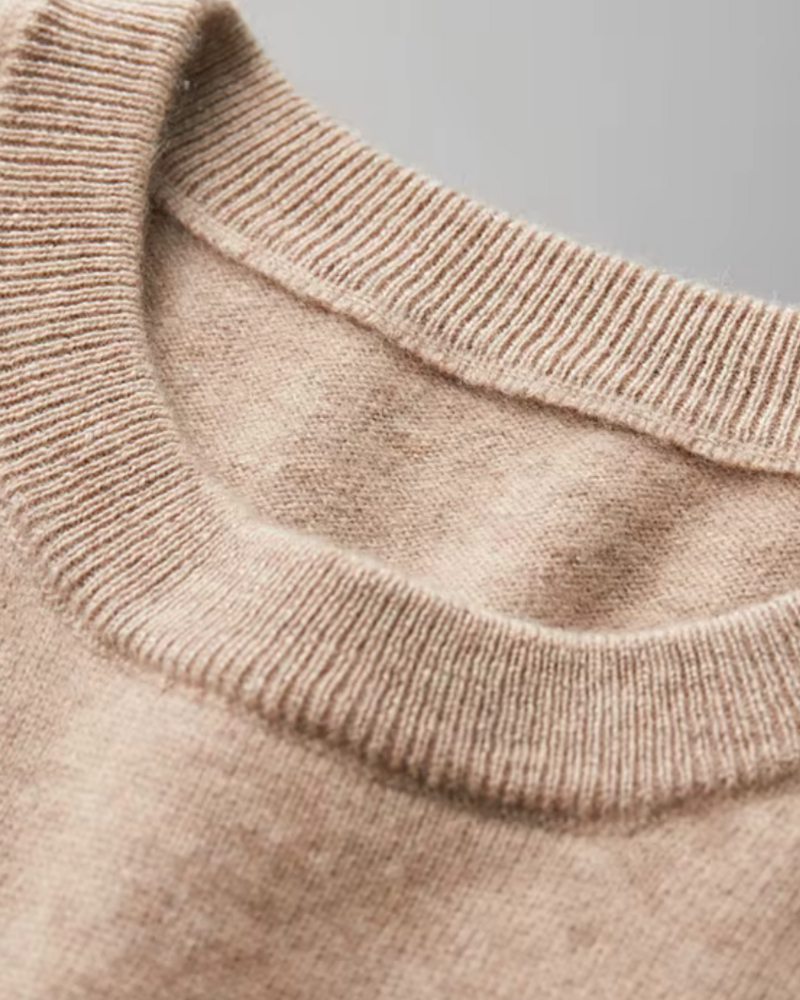CASHMERE CLASSIC CREW T-SHIRT