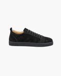 SUEDE WALK TRAINER - BLACK