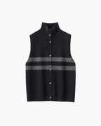 CASHMERE SLEEVELESS TURTLENECK