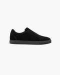 MONACO SUEDE SLIP-ON - BLACK