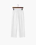 CATANIA LINEN TROUSERS - WHITE