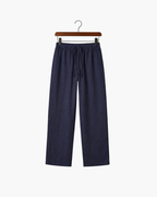 CATANIA LINEN TROUSERS - BLUE