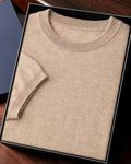 CASHMERE CLASSIC CREW T-SHIRT
