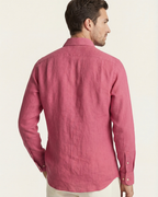 CAPRI LINEN SHIRT - PINK