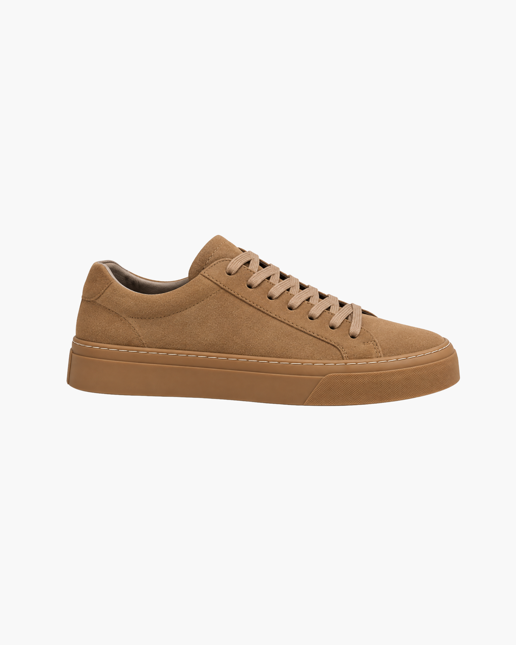 VERONA SUEDE SNEAKER - BROWN