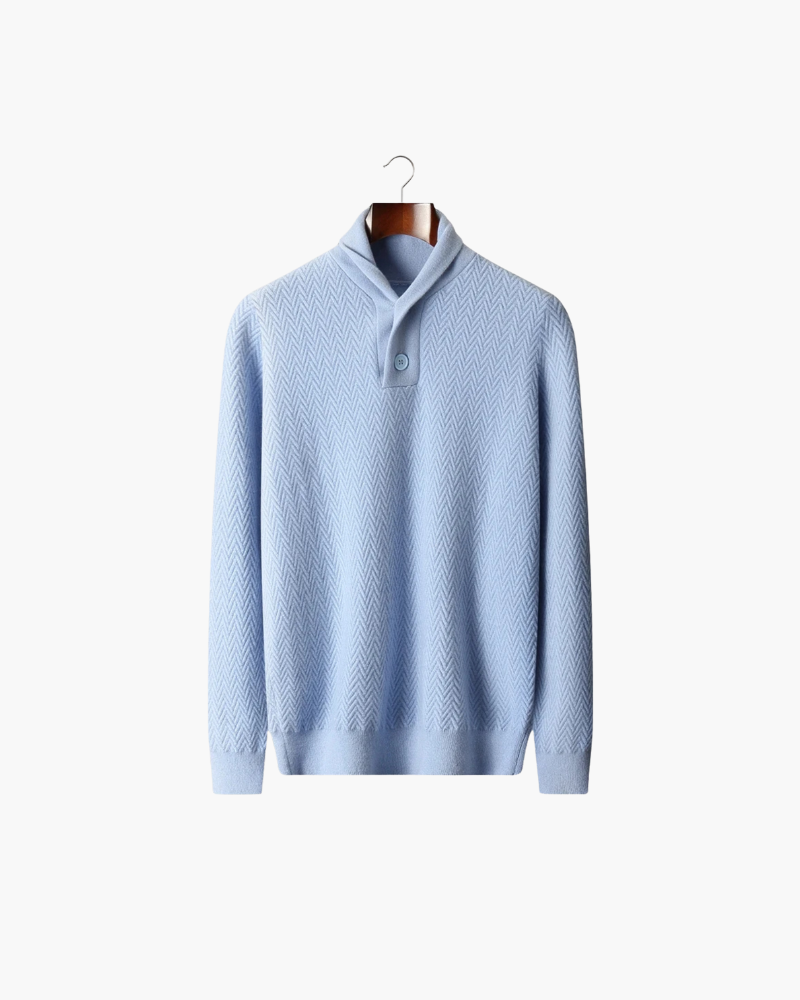 CASHMERE ZIGZAG SWEATER