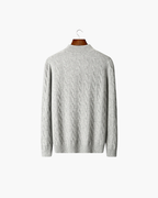 MERINO CABLE HALF ZIP