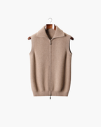 CASHMERE BODY WARMER VEST
