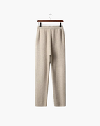 CASHMERE LEISURE STRAIGHT PANTS
