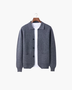 MERINO BUTTON OVERSHIRT