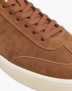 LUCIEN SUEDE TRAINER - BROWN