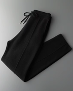 CASHMERE LEISURE STRAIGHT PANTS