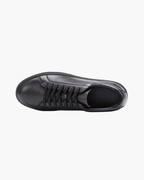ESSENTIAL LEATHER SNEAKER – BLACK