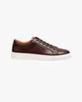 COMO LEATHER TRAINER - COFFEE