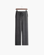 MERINO WIDE STRIPED LEISURE TROUSERS