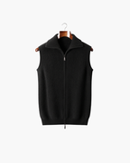 CASHMERE BODY WARMER VEST