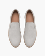 CITY SUEDE LOAFER - IVORY