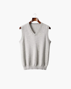 MERINO V-NECK CLASSIC VEST