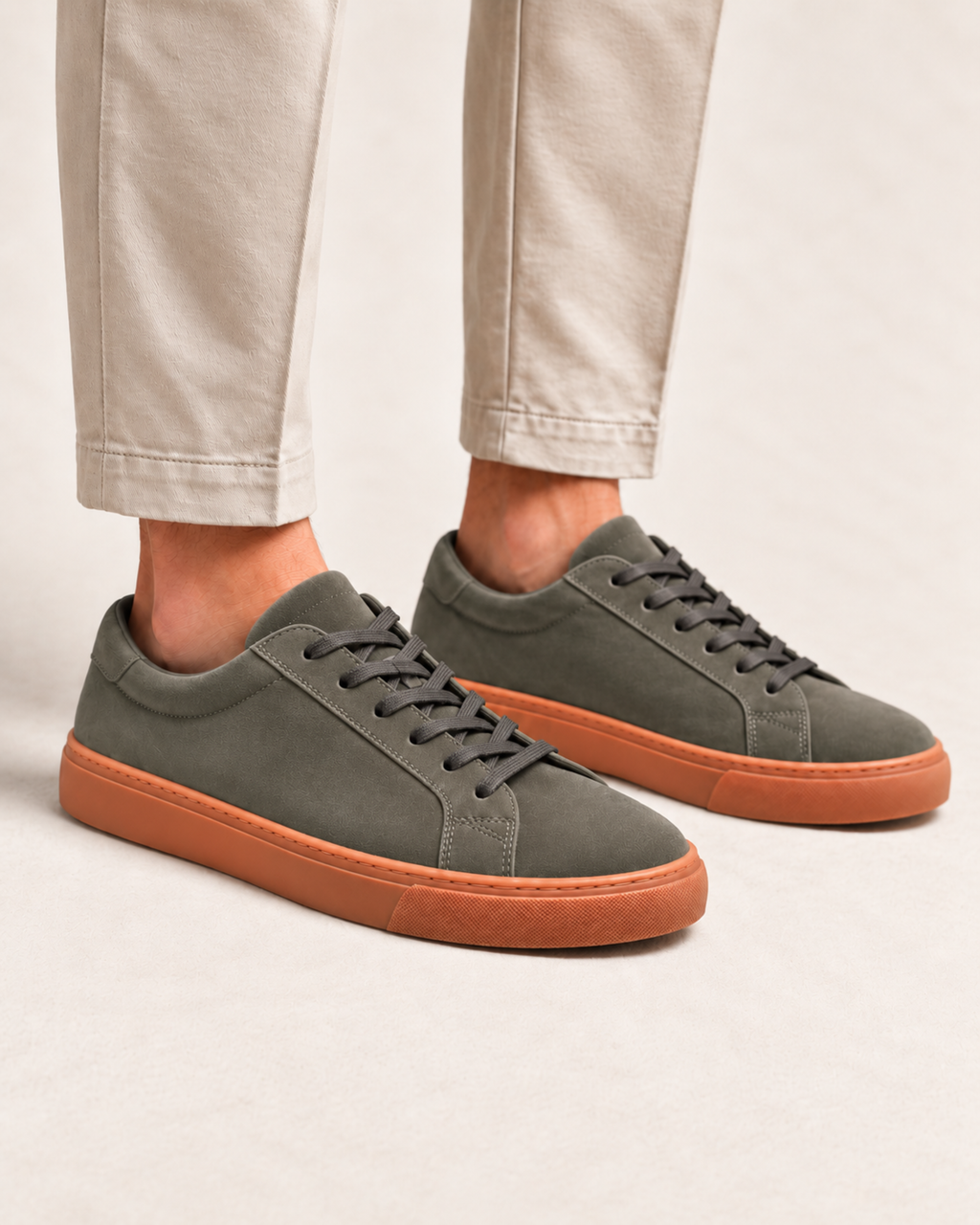 PORTOFINO WALK TRAINER - OLIVE