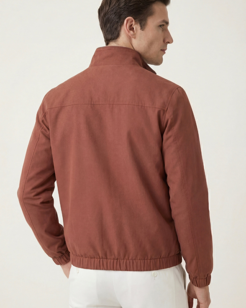 VALERE REVERSO JACKET - TERRACOTTA