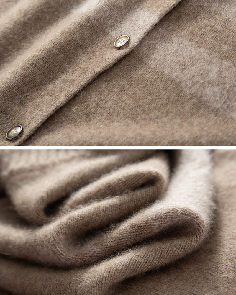 CASHMERE SLEEVELESS TURTLENECK