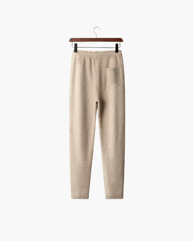 CASHMERE PLEATED CLASSIC TROUSERS