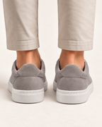 MONACO SUEDE SLIP-ON - GREY