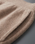 CASHMERE STRAIGHT CLASSIC TROUSERS