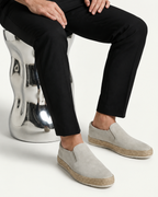 CITY SUEDE LOAFER - IVORY
