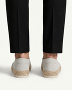 CITY SUEDE LOAFER - IVORY