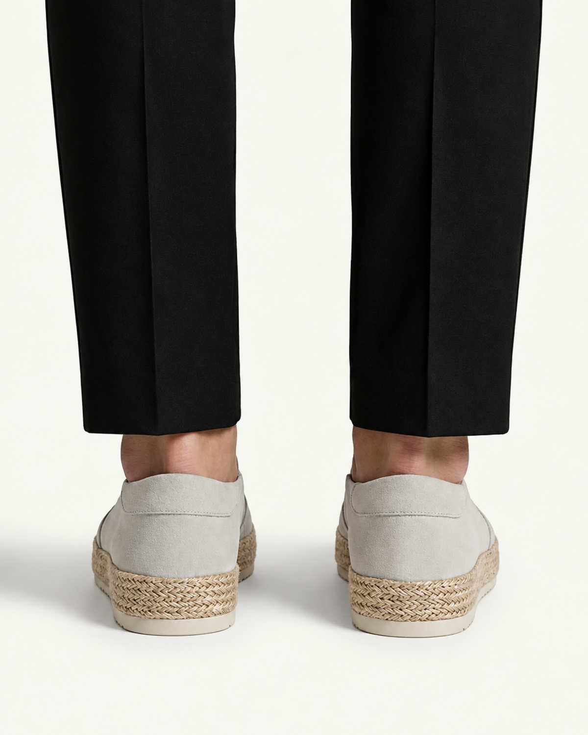 CITY SUEDE LOAFER - IVORY
