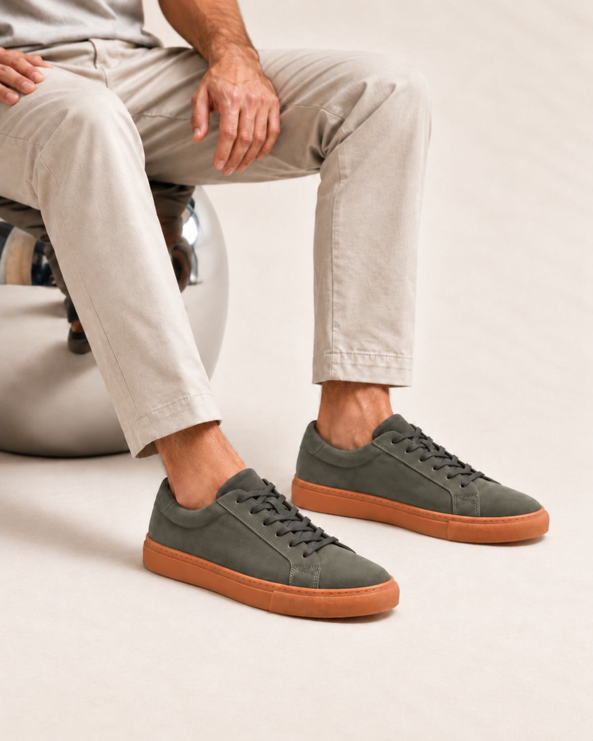 PORTOFINO WALK TRAINER - OLIVE