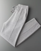 CASHMERE LEISURE STRAIGHT PANTS