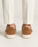 LUCIEN SUEDE TRAINER - BROWN