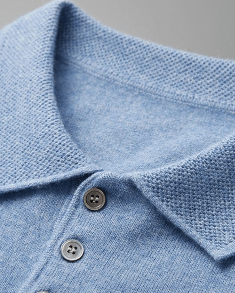FINE CASHMERE CLASSIC POLO