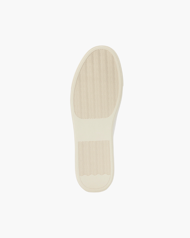 ESSENTIAL LEATHER SNEAKER – IVORY
