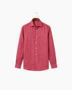 CAPRI LINEN SHIRT - PINK