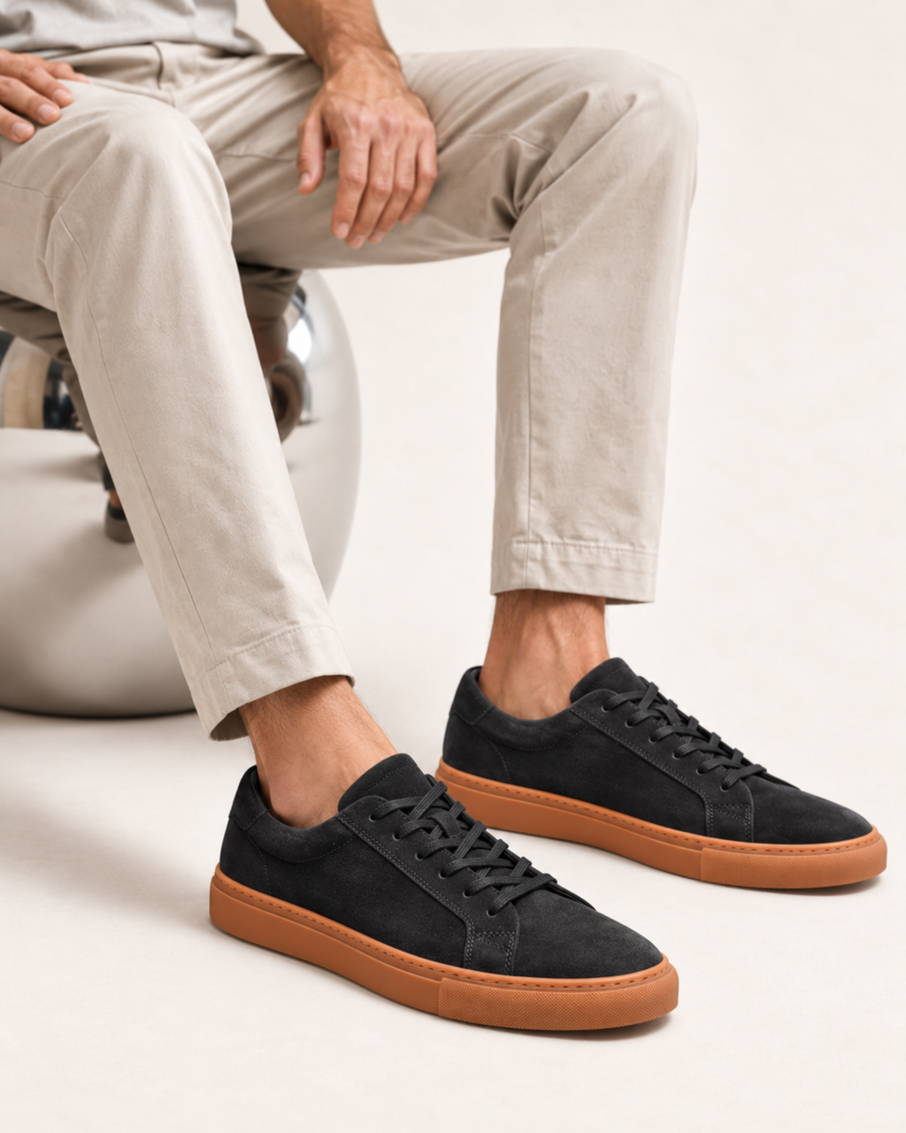 PORTOFINO WALK TRAINER - BLACK