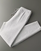 CASHMERE PLEATED CLASSIC TROUSERS