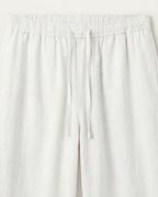 CATANIA LINEN TROUSERS - WHITE