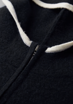 PURE EXTRA-FINE MERINO WOOL BLACK DAMIEN SET
