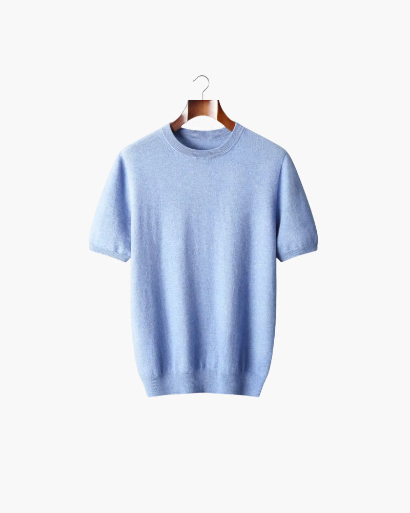 CASHMERE CLASSIC CREW T-SHIRT