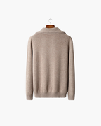 MERINO HALF ZIP KNIT